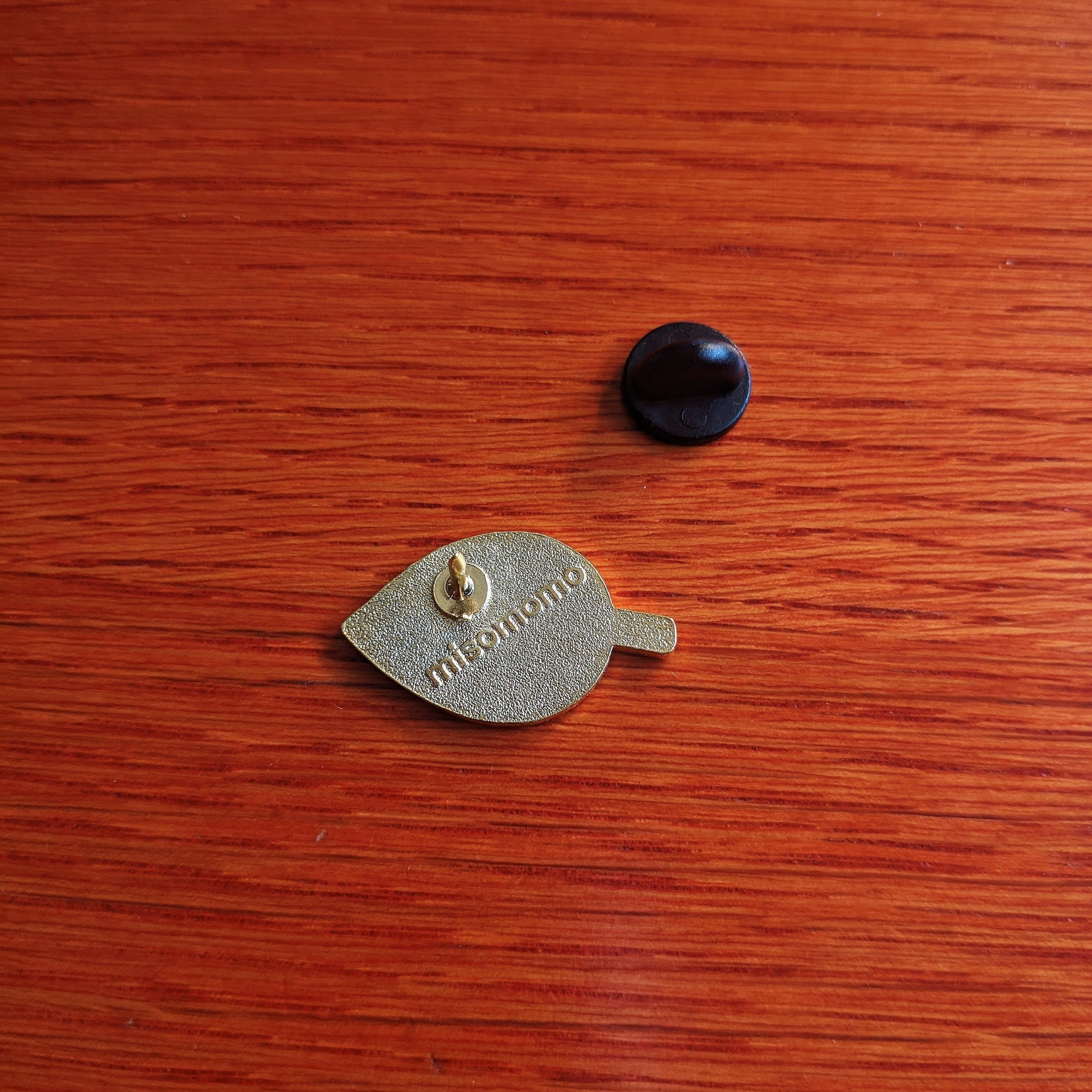 Pronoun Leaf Pin - she/he