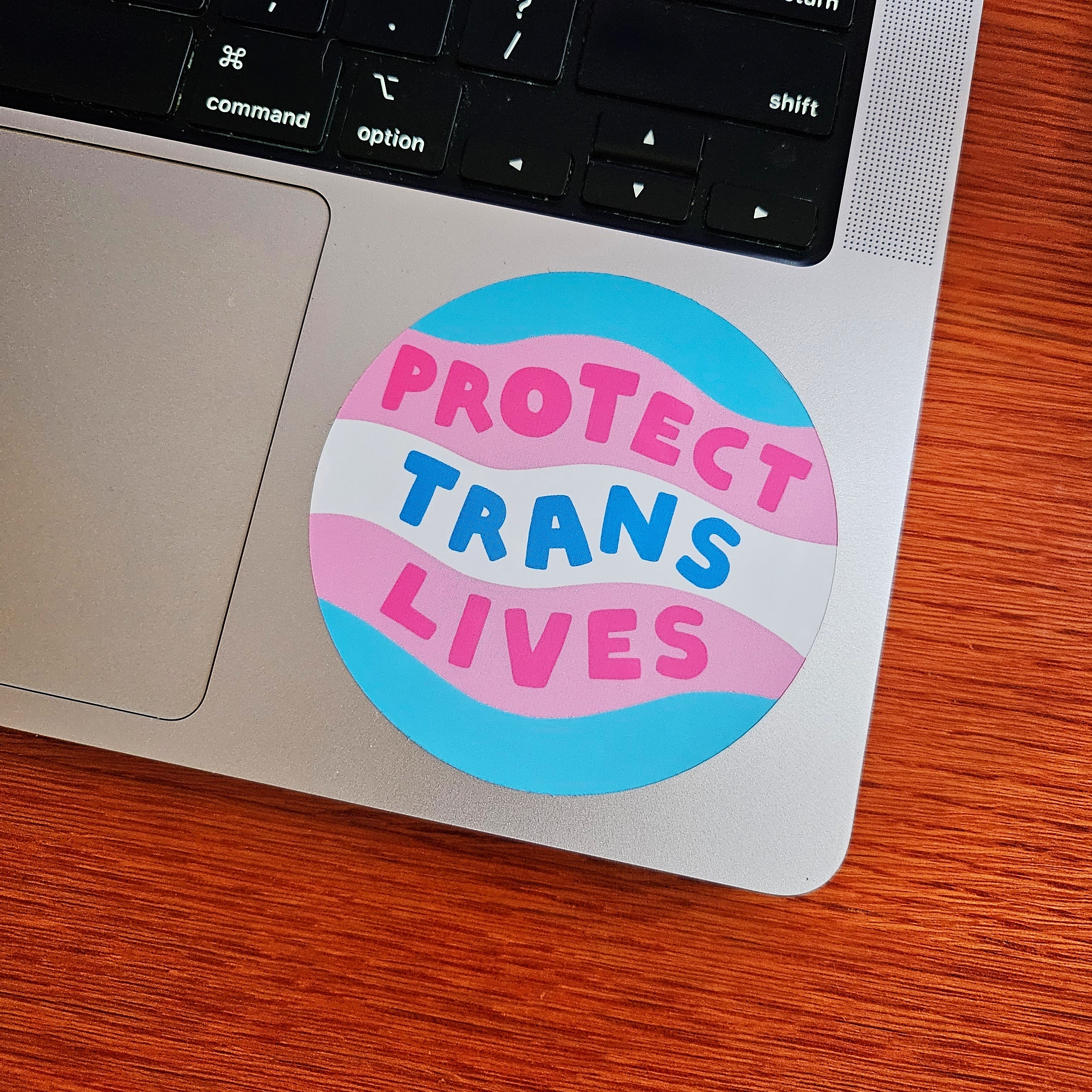 Express Protection Stickers Protect Trans Lives Sticker – misomomo
