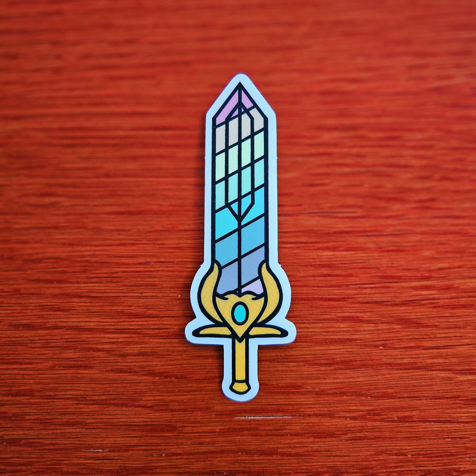She-Ra Sword of Protection Rainbow Pride Sticker