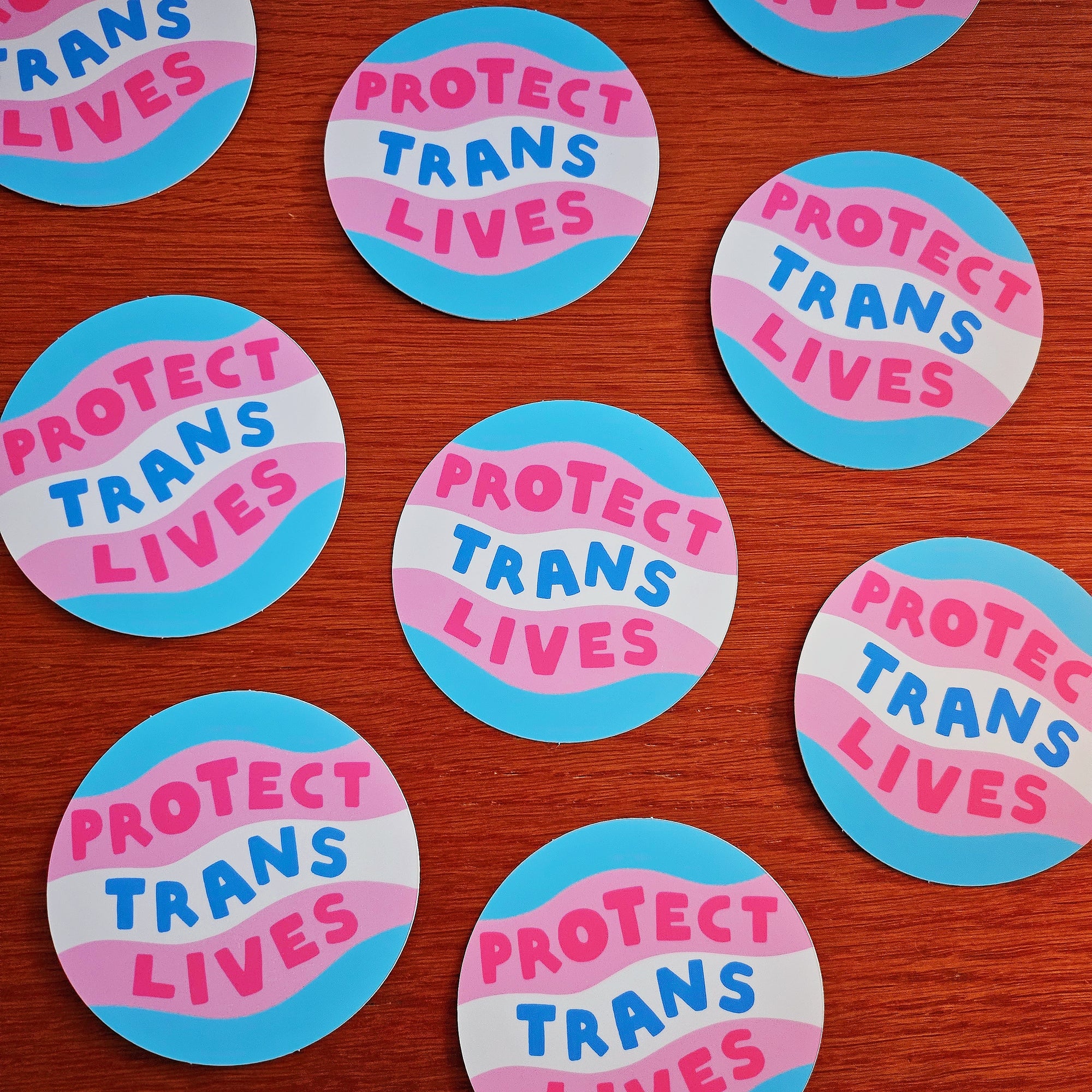 Protect Trans Lives Sticker