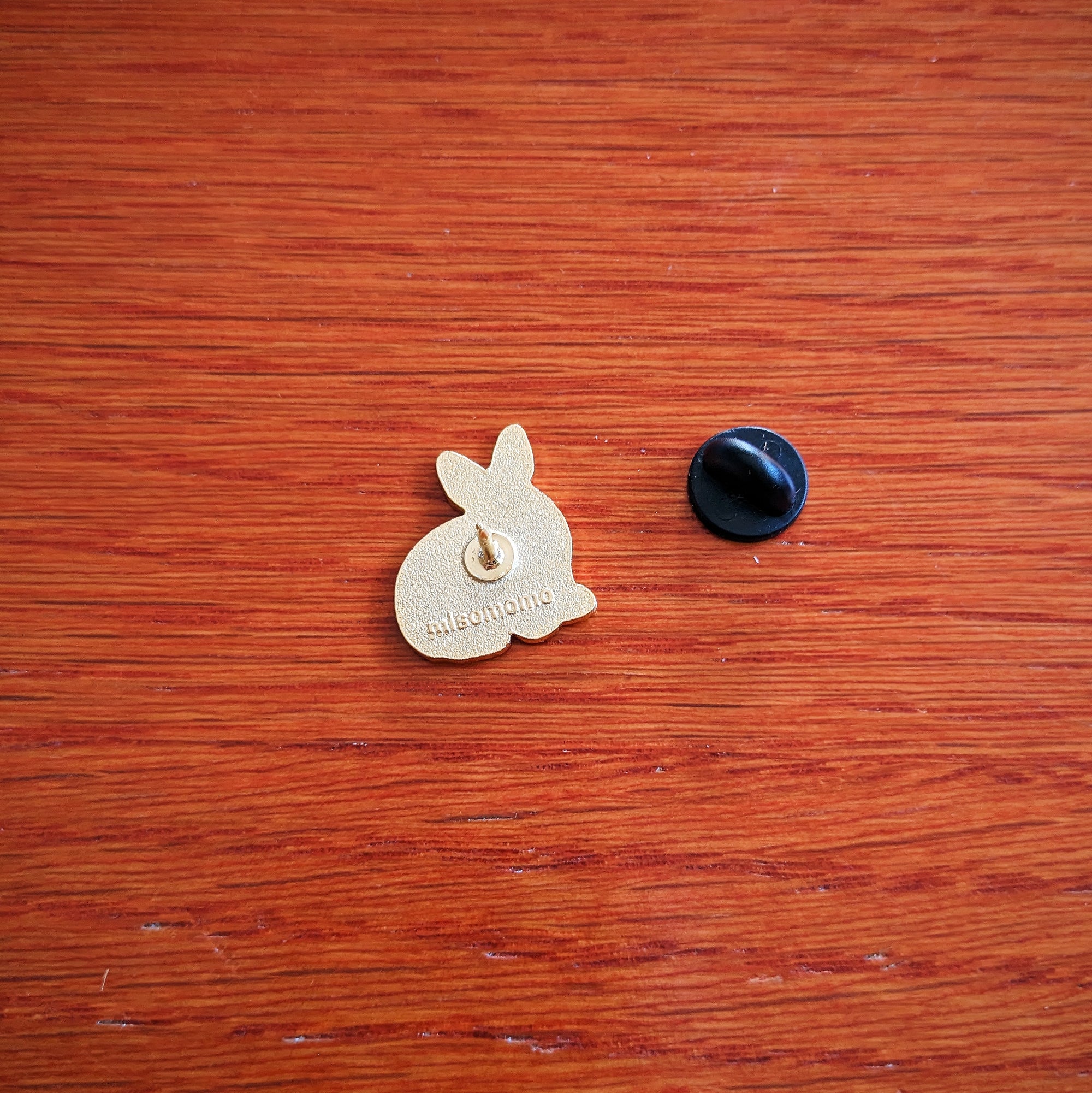 Moon Rabbit Miso Enamel Pin - Year of the Rabbit