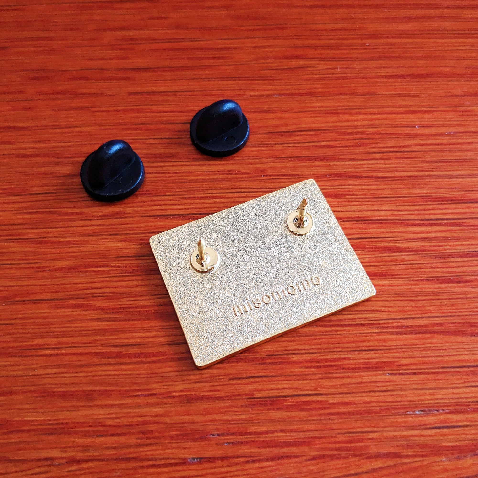 Leafy Korean Flag Enamel Pin